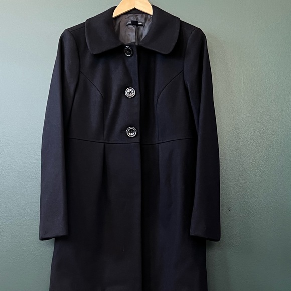 Gap Black Peacoat - Picture 1 of 10